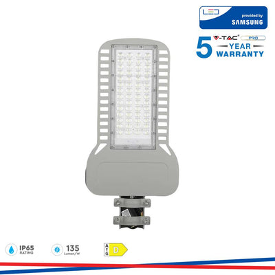 LAMPADA STRADALE LED SAMSUNG CHIP 5 ANNI WARRANTY 150W SLIM 6500K 135 LM/WATT