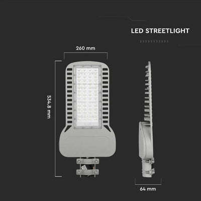 LAMPADA STRADALE LED SAMSUNG CHIP 5 ANNI WARRANTY 150W SLIM 6500K 135 LM/WATT