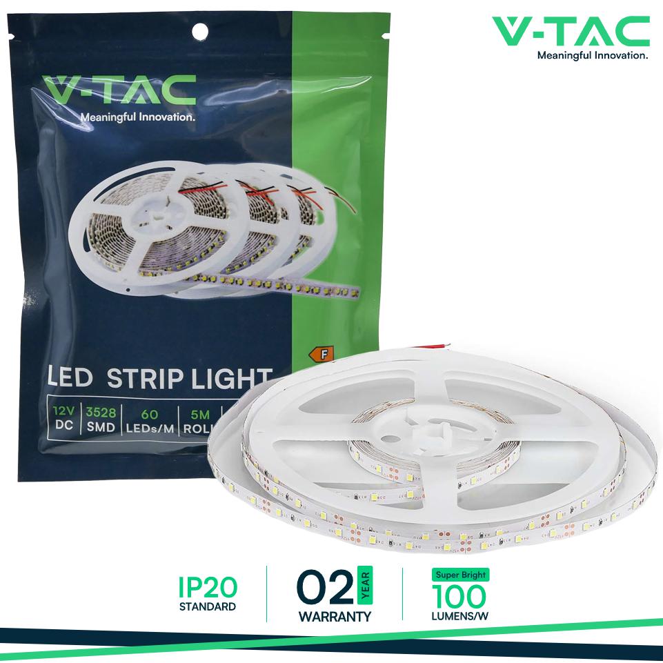 STRISCIA LED SMD3528 60LEDS 6500K IP20