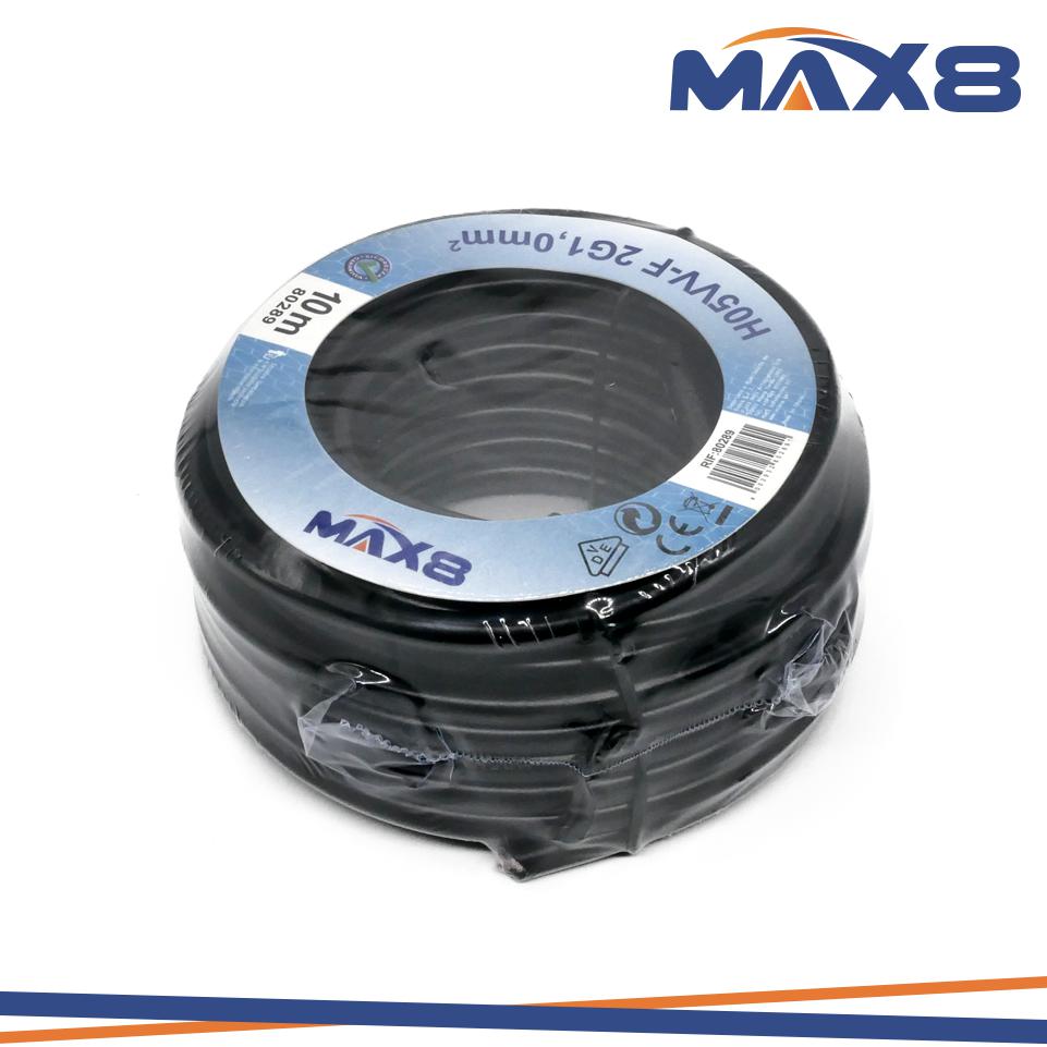 CAVO ELETTRICO 2X1MM 10MT NERO