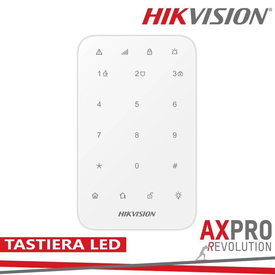 AXP-DS-PK1-E-WE TASTIERA COMANA LED WIRELESS 4 INDIED