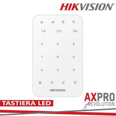 AXP-DS-PK1-E-WE TASTIERA COMANA LED WIRELESS 4 INDIED