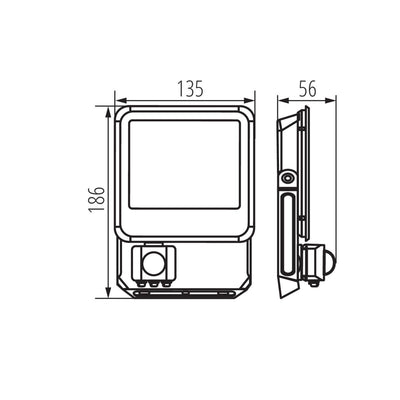 PROIETTORE A LED IQ-LED FL-30W-NW-SE - KANLUX