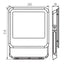 PROIETTORE A LED IQ-LED FL-90W-NW - KANLUX
