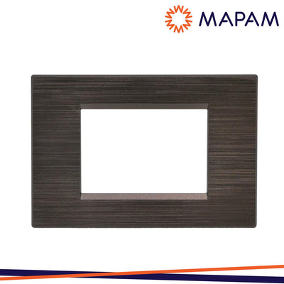 PLACCA TECNOPOLIMERO SPAZZOLATO 8003SL-7 T1-ART 3P T.D.M.