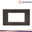 PLACCA TECNOPOLIMERO SPAZZOLATO 8004SL-7 T1-ART 4P T.D.M.