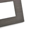 PLACCA TECNOPOLIMERO SPAZZOLATO M6003SL-7 T2-GEM 3P TESTA DI