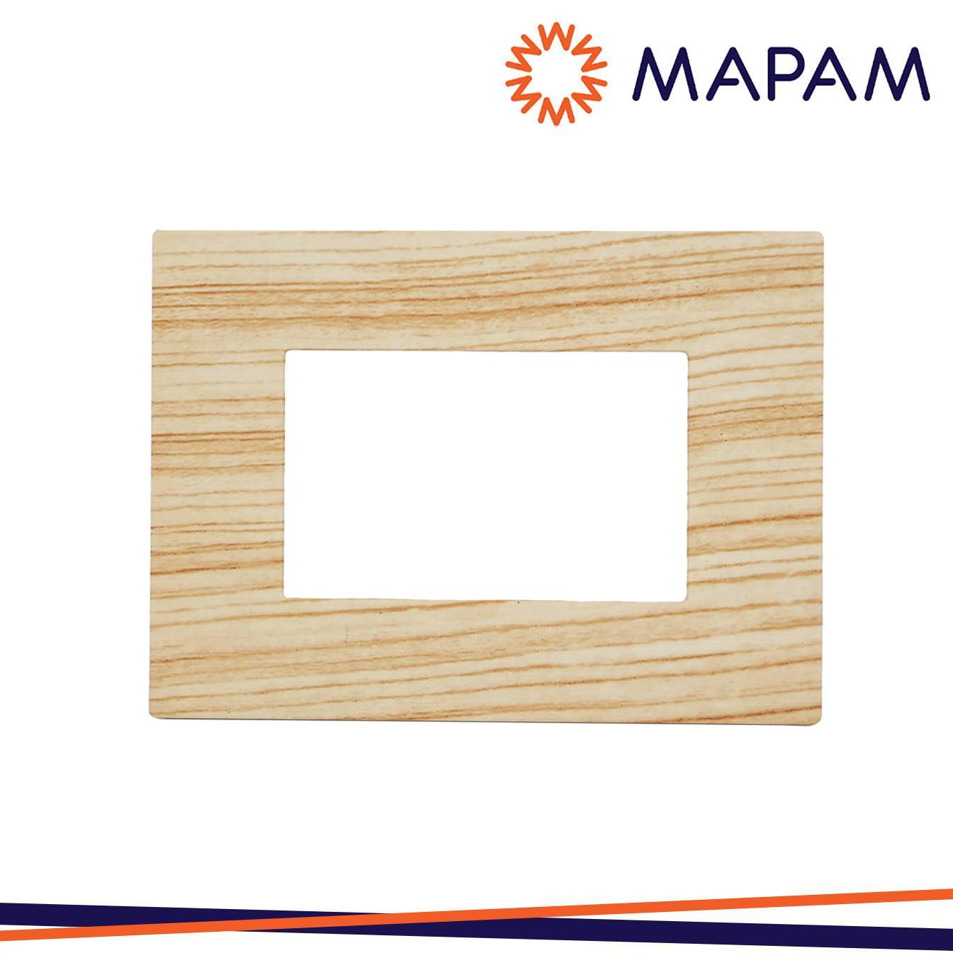 PLACCA TECNOPOLIMERO SPAZZOLATO M5003SL-17 JOY 3P ABETE