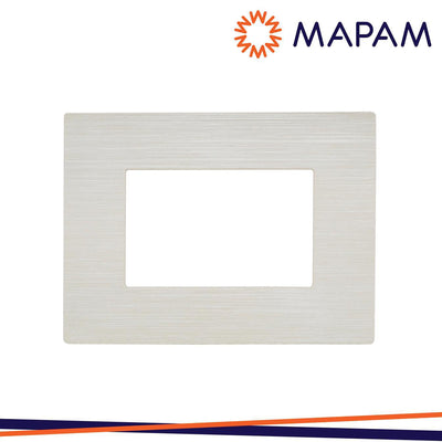 PLACCA TECNOPOLIMERO SPAZZOLATO M5003SL-21 JOY 3P PERLA