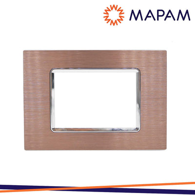 PLACCA ALLUMINIO T3-JOY M5003LL-6 3P BRONZO