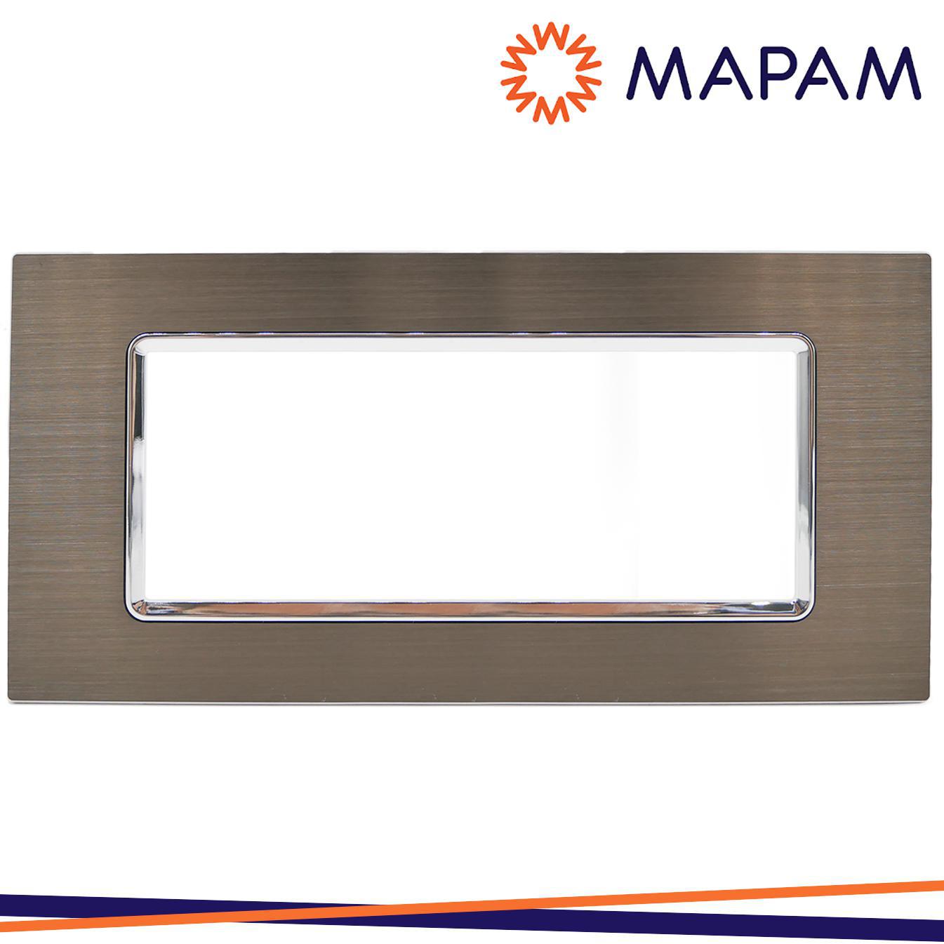 PLACCA ALLUMINIO M5006LL-5 JOY 6P TESTA DI MORO