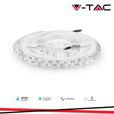 LED STRISCIA SMD5050 60 LEDS BLUE IP20