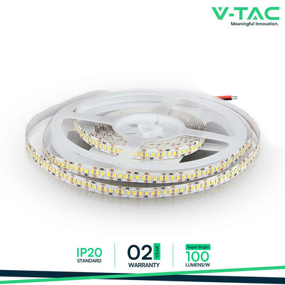 LED STRISCIA SMD2835 204 LEDS HIGH LUMEN 3000K IP20