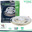 LED STRISCIA SMD2835 204 LEDS HIGH LUMEN 4000K IP20