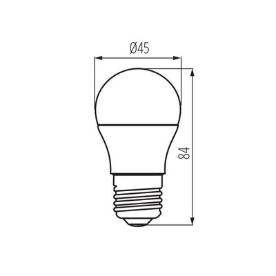 LAMPADINA LED IQ-LED G45E27 7,2W-NW - KANLUX