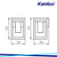 LAMPADA DA GIARDINO CON SORGENTE DI LUCE CAMBIABILE VIMO EL 27 BR - KANLUX