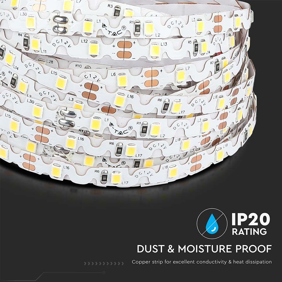 LED STRISCIA 2835 60 LED 12V IP20 3000K