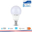 LED LAMPADINA SAMSUNG CHIP 8.5W E14 P45 PLASTICA 4000K