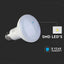 LED LAMPADINA SAMSUNG CHIP 11W E27 R80 PLASTICA 3000K