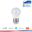 LED LAMPADINA SAMSUNG CHIP 6.5W E27 G45 PLASTICA 6000K