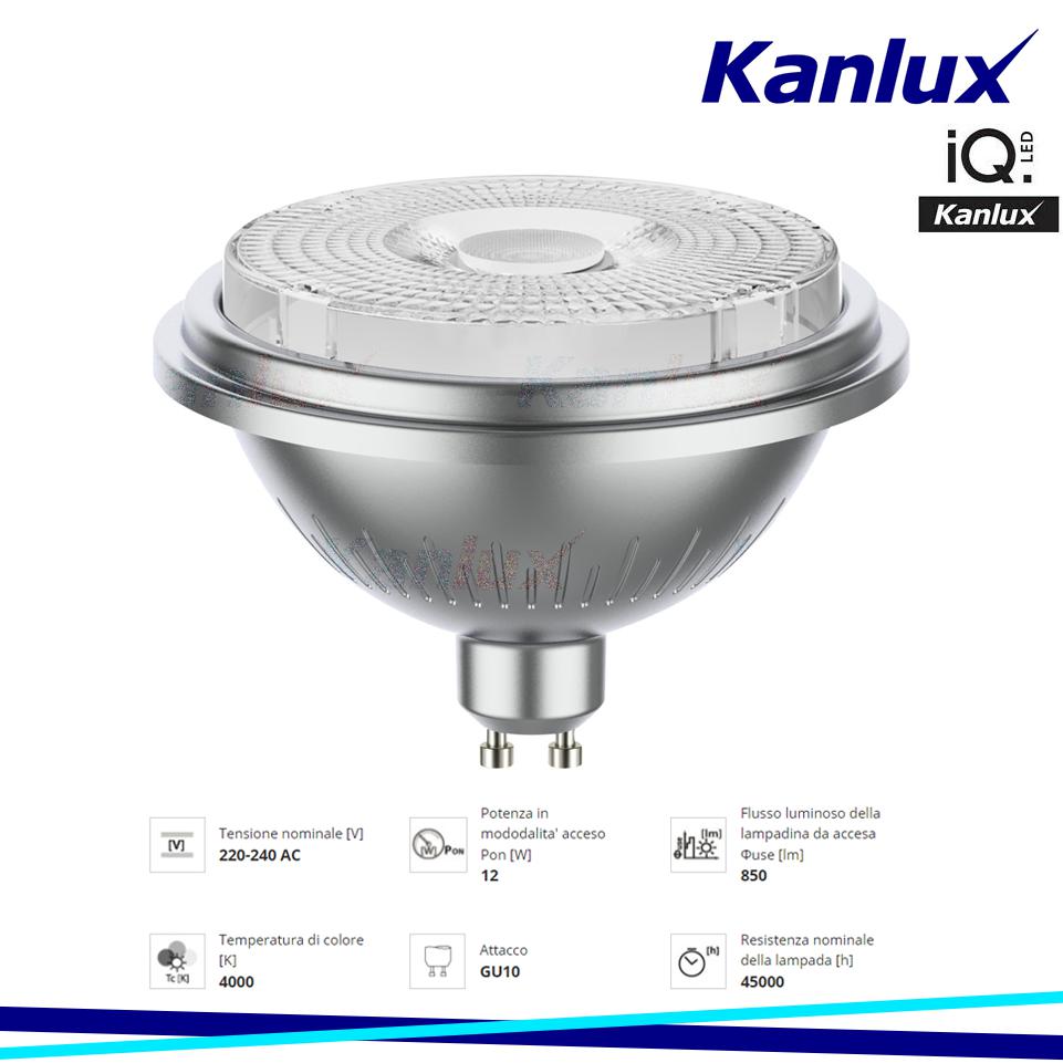 LAMPADINA LED IQ-LED ES-111 12W-NW - KANLUX