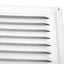 GRIGLIA DI VENTILAZIONE IN METALLO 125X125MM