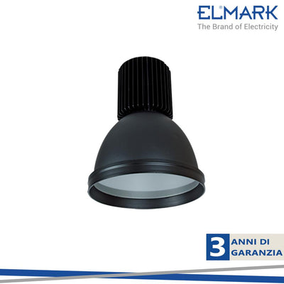 LED MINI CAMPANA 30W NERO 5500K