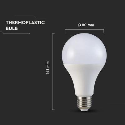 LED LAMPADINA SAMSUNG CHIP 20W E27 A80 PLASTICA 4000K