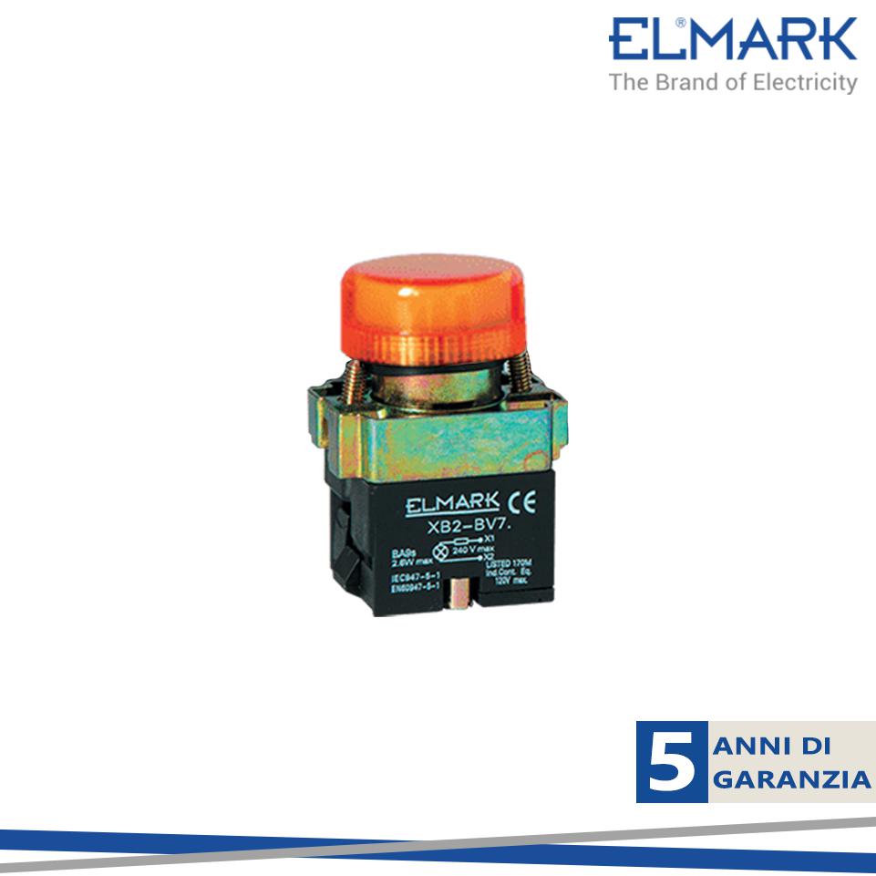 LUCE SPIA DI SEGNALAZIONE GIALLO EL2-BV75
