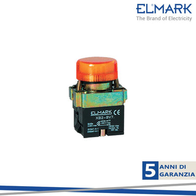 LUCE SPIA DI SEGNALAZIONE GIALLO EL2-BV75