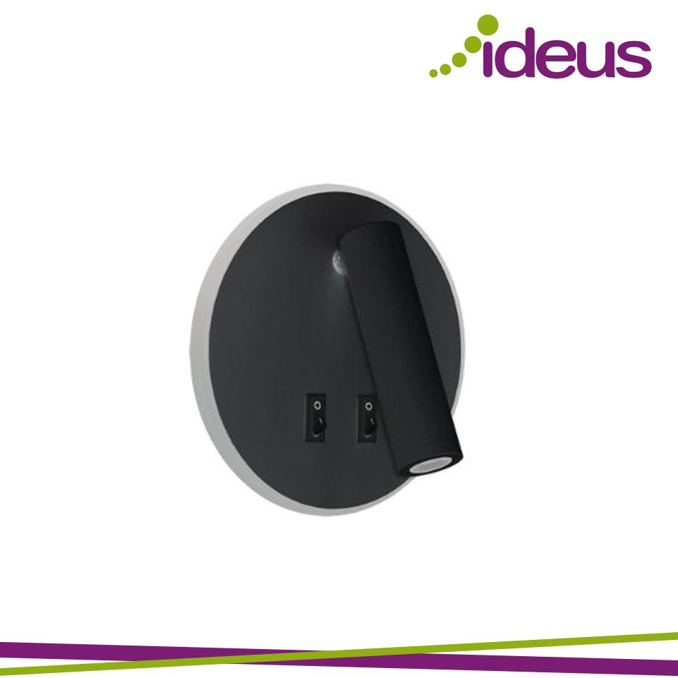 OTELLO LED C BLACK 6W 3000K +  3W 4000K
