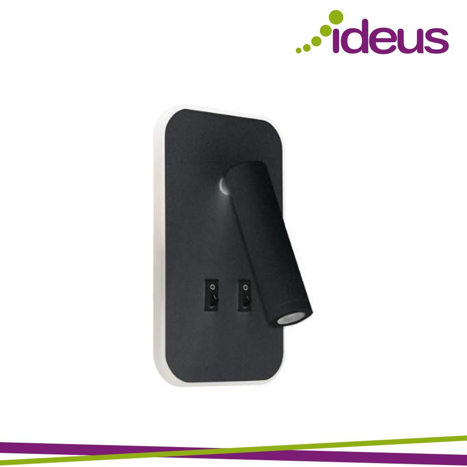 OTELLO LED D 6W 3000K + 3W 4000K BLACK