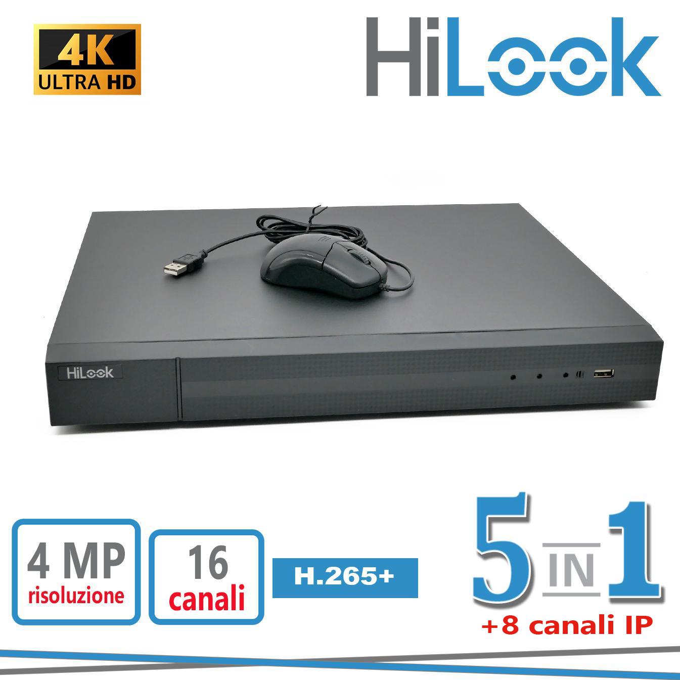 DVR 16CH 4MP LITE + 8CH IP 5IN1