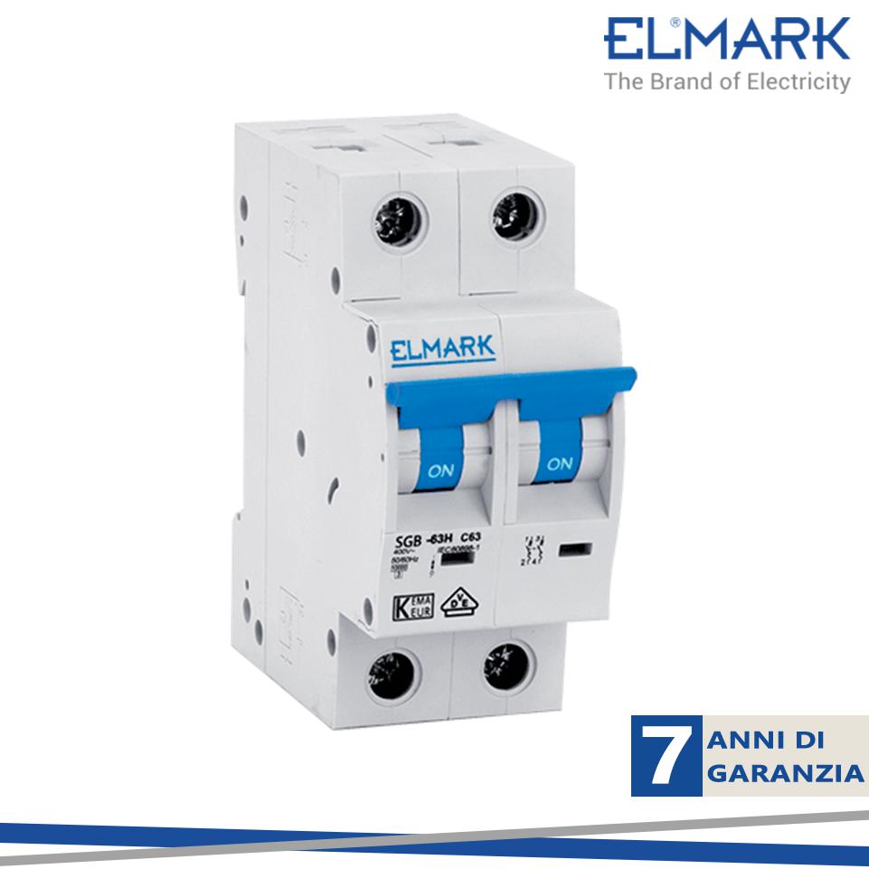 INT.MAGNETOTERMICO MCB C16A 6KA C62N 2P CURVA C