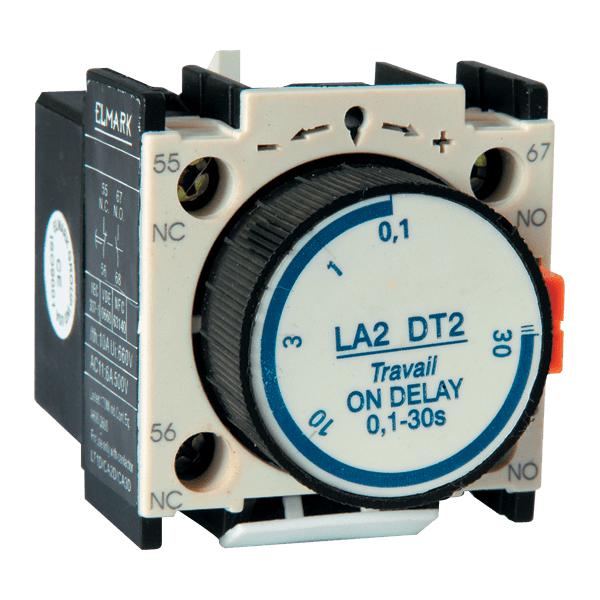 BLOCCO DI CONTATTO RIMANDATO LT02-DT2 0.130S NO+NC MOMENTANEO