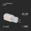 LED LAMPADINA SAMSUNG CHIP G4 1.1W PLASTICA 3000K