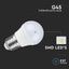 LED LAMPADINA 4.5W E27 G45 3000K 6PCS/PACK