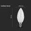 LED LAMPADINA 4.5W E14 CANDELA 6500K  6 PCS/PACK