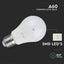 LED LAMPADINA 10.5W E27 A60 THERMOPLASTICA 6500K 3PCS/PACK