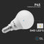 LED LAMPADINA 4.5W E14 P45 6500K 3PCS/PACK