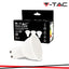 LED LAMPADINA 4.5W GU10 SMD WHITE PLASTICA MILKY COVER 4000K 3PCS/PACK