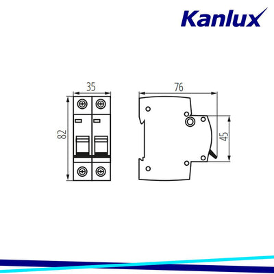 WY  .NADPR  DOWY KMB6-B6/2 - KANLUX