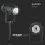 12W LED PICCHETTO DA GIARDINO LAMP CORPO NERO 4000K