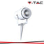 12W LED PICCHETTO DA GIARDINO LAMP CORPO BIANCO 4000K