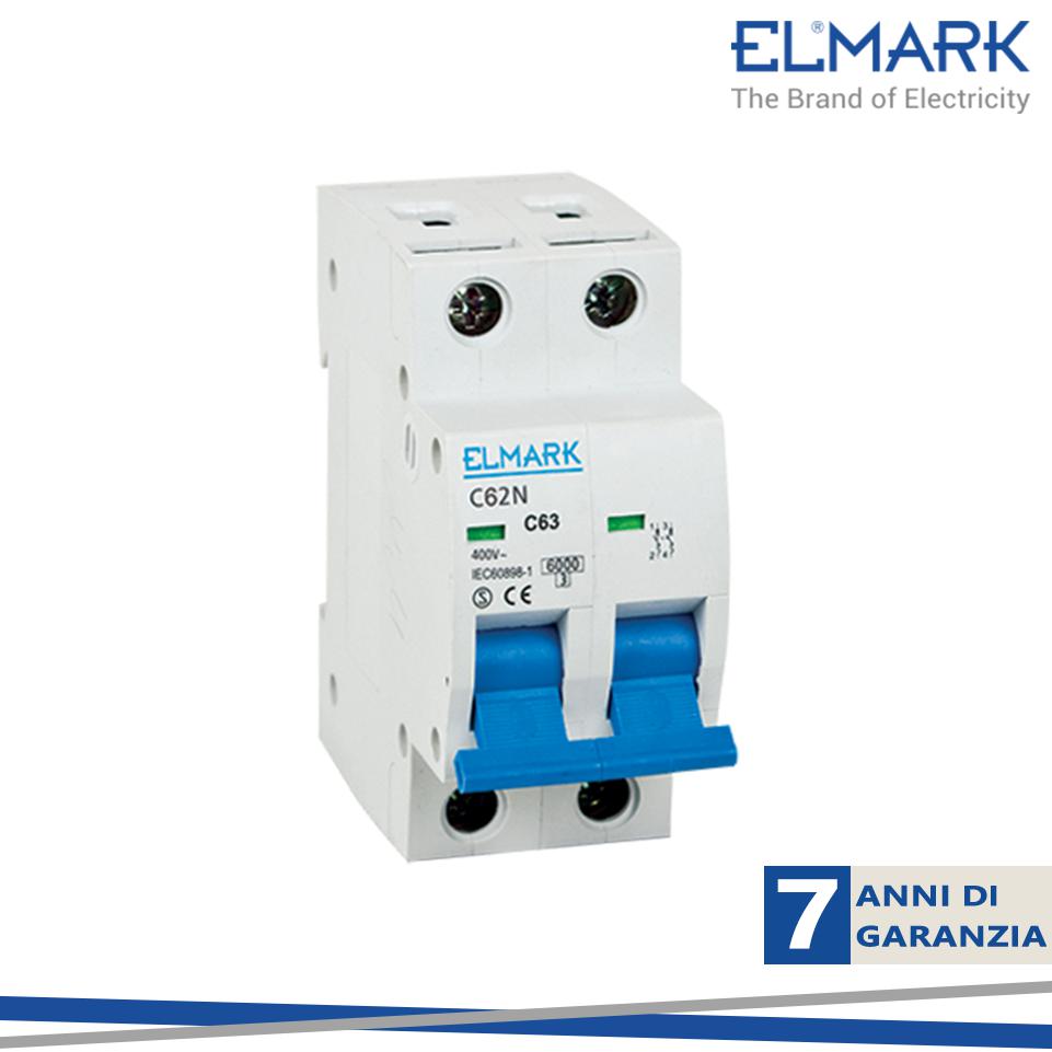 INT. MAGNETOTERMICO C40A 6KA 2P CURVA C