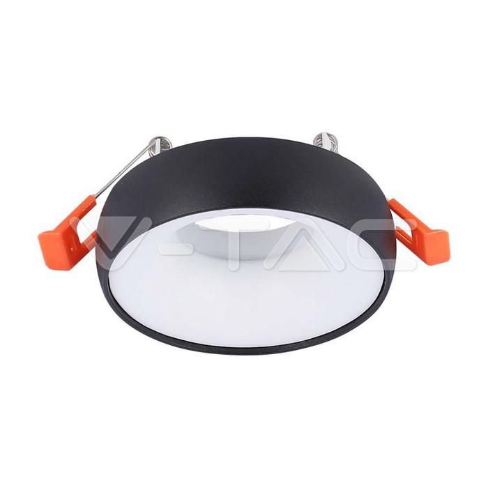 GU10 FITTING ROTONDO BIANCO FRAME BIANCO REFLECTOR