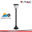 2W LED SOLAR STAND LAWN CORPO NERO 3000K, 6000K IP44