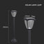 2W LED SOLAR STAND LAWN CORPO NERO 3000K, 6000K IP44