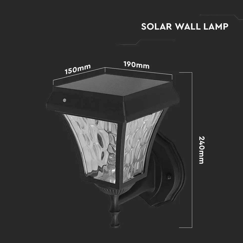 2W LED LAMPADA DA GIARDINO SOLARE 3 IN 1 IP44