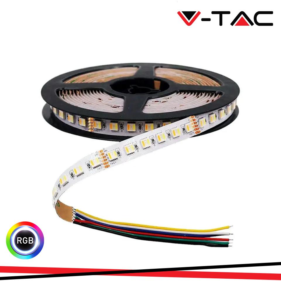 LED STRISCIA SMD5050 60 LED 24V IP20 3 IN 1 RGB